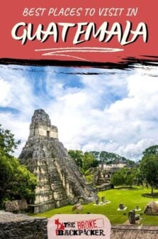 Places to Visit in Guatemala Pinterest Image
