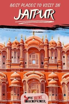 Places to Visit in Jaipur Pinterest Image