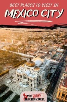 Places to Visit in Mexico City Pinterest Image