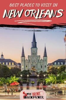 Places to Visit in New Orleans Pinterest Image