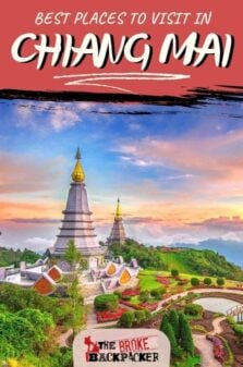 Places to Visit in Chiang Mai Pinterest Image