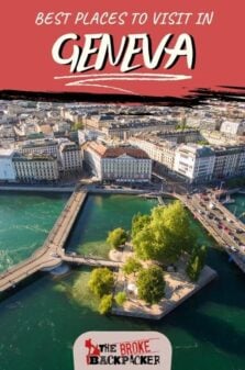 Places to Visit in Geneva Pinterest Image