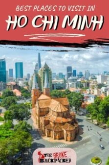 Places to Visit in Ho Chi Minh Pinterest Image