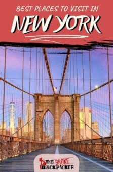 Places to Visit in New York Pinterest Image