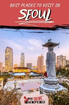 Places to Visit in Seoul Pinterest Image