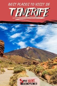 Places to Visit in Tenerife Pinterest Image