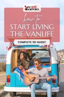 Road trip store en van