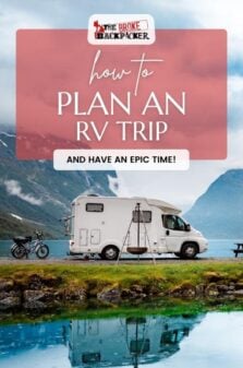 How to Plan an RV Trip Pinterest Image