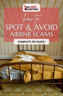 Airbnb Scams Pinterest Image
