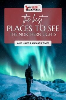 Best Places to See the Northern Lights Pinterest Image