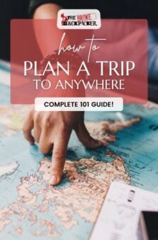 How to Plan a Trip Pinterest Image