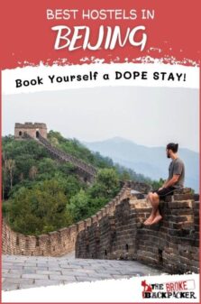 Best Hostels in Beijing Pinterest Image