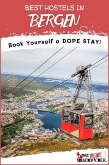 Best Hostels in Bergen Pinterest Image