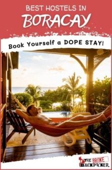 Best Hostels in Boracay Pinterest Image