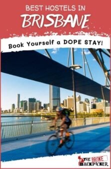 Best Hostels in Brisbane Pinterest Image