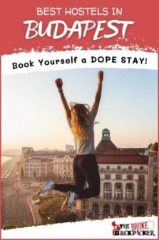 Best Hostels in Budapest Pinterest Image