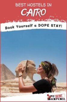 Best Hostels in Cairo Pinterest Image