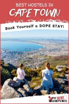 Best Hostels in Cape Town Pinterest Image