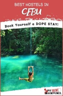 Best Hostels in Cebu Pinterest Image