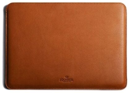 Harber London Slim Leather MacBook Sleeve Case