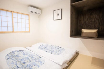 Tatami-Mat Rooms in Guest House