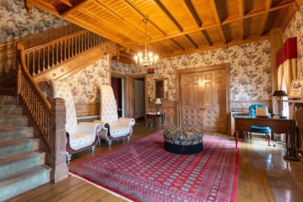 Family Room at Traditional BnB with Porch, Maine