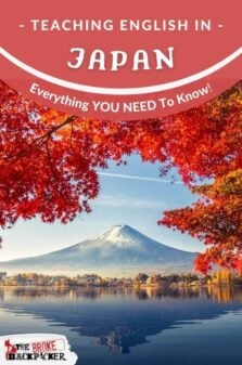 Teaching English In Japan Pinterest Image