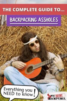 Backpacker Assholes Pinterest Image