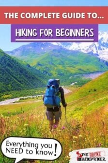 Ultimate Beginners Guide to Hiking Pinterest Image