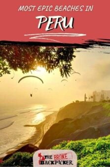 Best Beaches Peru Pinterest Image