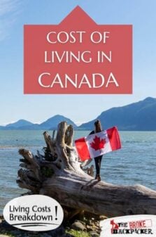Cost of Living in Canada Pinterest Image