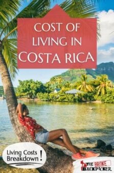 Cost of Living in Costa Rica Pinterest Image