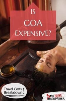 Is Goa Expensive Pinterest Image