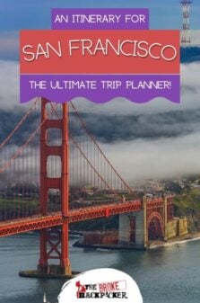 San Francisco Itinerary Pinterest Image