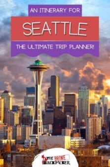 Seattle Itinerary Pinterest Image