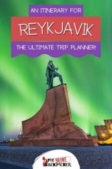 Reykjavik Itinerary Pinterest Image