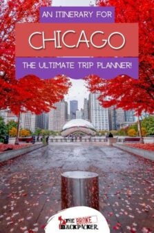 Chicago Itinerary Pinterest Image