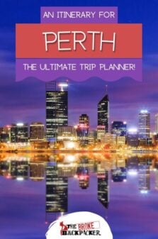 Perth Itinerary Pinterest Image
