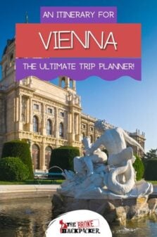 Vienna Itinerary Pinterest Image