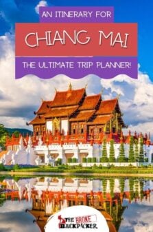 Chiang Mai Itinerary Pinterest Image
