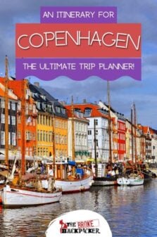Copenhagen Itinerary Pinterest Image
