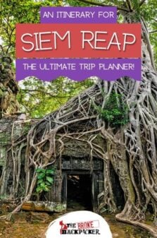 Siem Reap Itinerary Pinterest Image