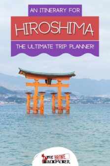 Hiroshima Itinerary Pinterest Image