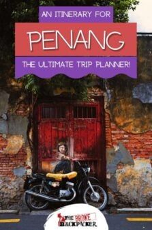 Penang Itinerary Pinterest Image