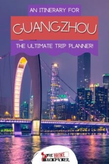 Guangzhou Itinerary Pinterest Image