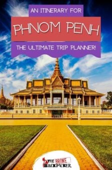 Phnom Penh Itinerary Pinterest Image