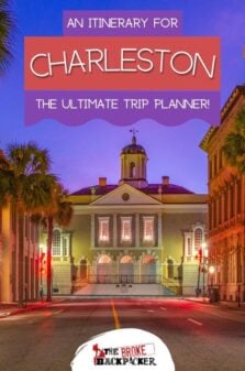 Charleston Itinerary Pinterest Image