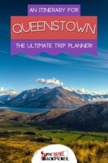 Queenstown Itinerary Pinterest Image