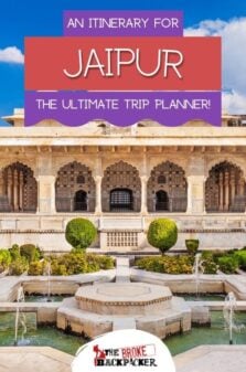 Jaipur Itinerary Pinterest Image