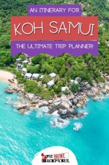 Koh Samui Itinerary Pinterest Image